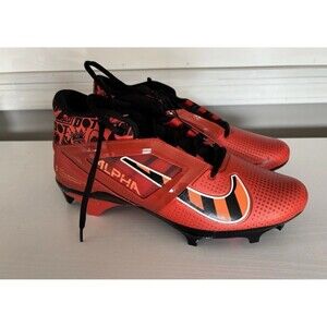 Size 8- Nike Alpha Menace 4 Pro  Red Black Football Cleats | FQ3984-600